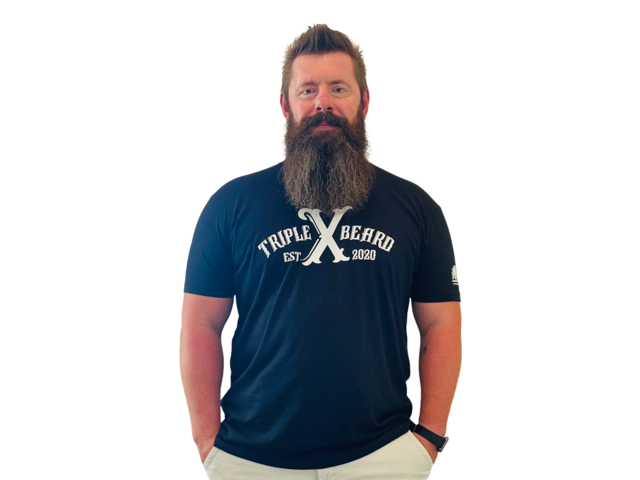 FREEDOM-Triple X Beard T-shirt (Limited Inventory)